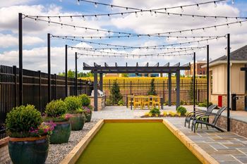 Bocce ball court
